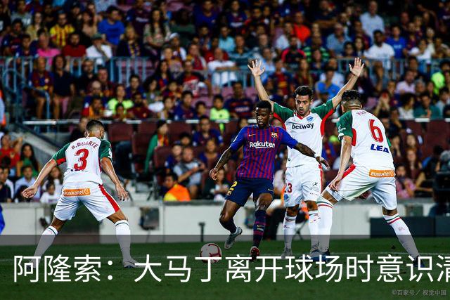 阿隆索：大马丁离开球场时意识清醒，正在医院接受预防性检查